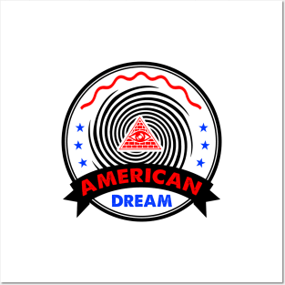 American Dream - Hypnosis Gift for Immigrant Posters and Art